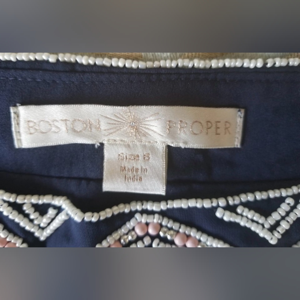 Geometric Patterned Beaded Skirt - image 2